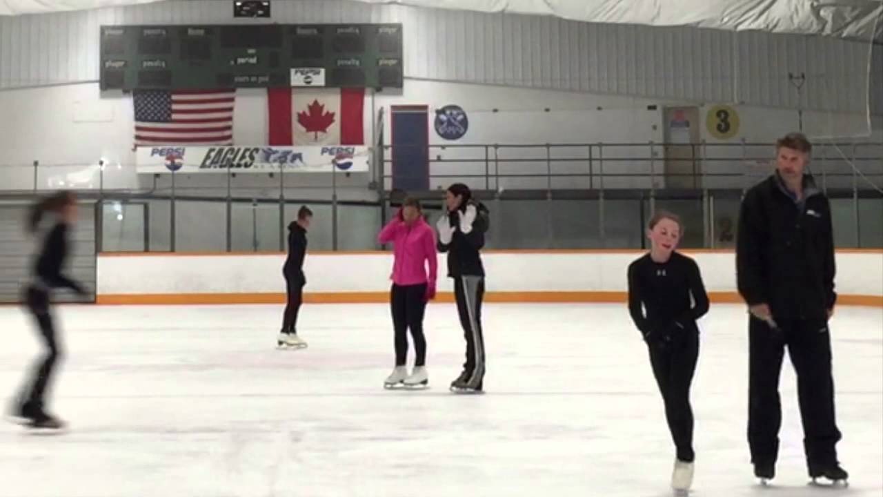 Adult Figure Skating: Flying Camel Lesson