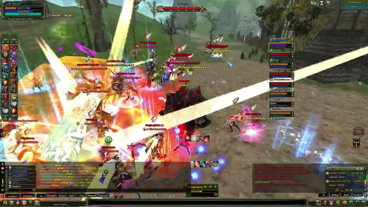 Stallion #zero KURiAN PK 8 vS ∞ @OfficialNTTGame @KnightOnlineNTTGame