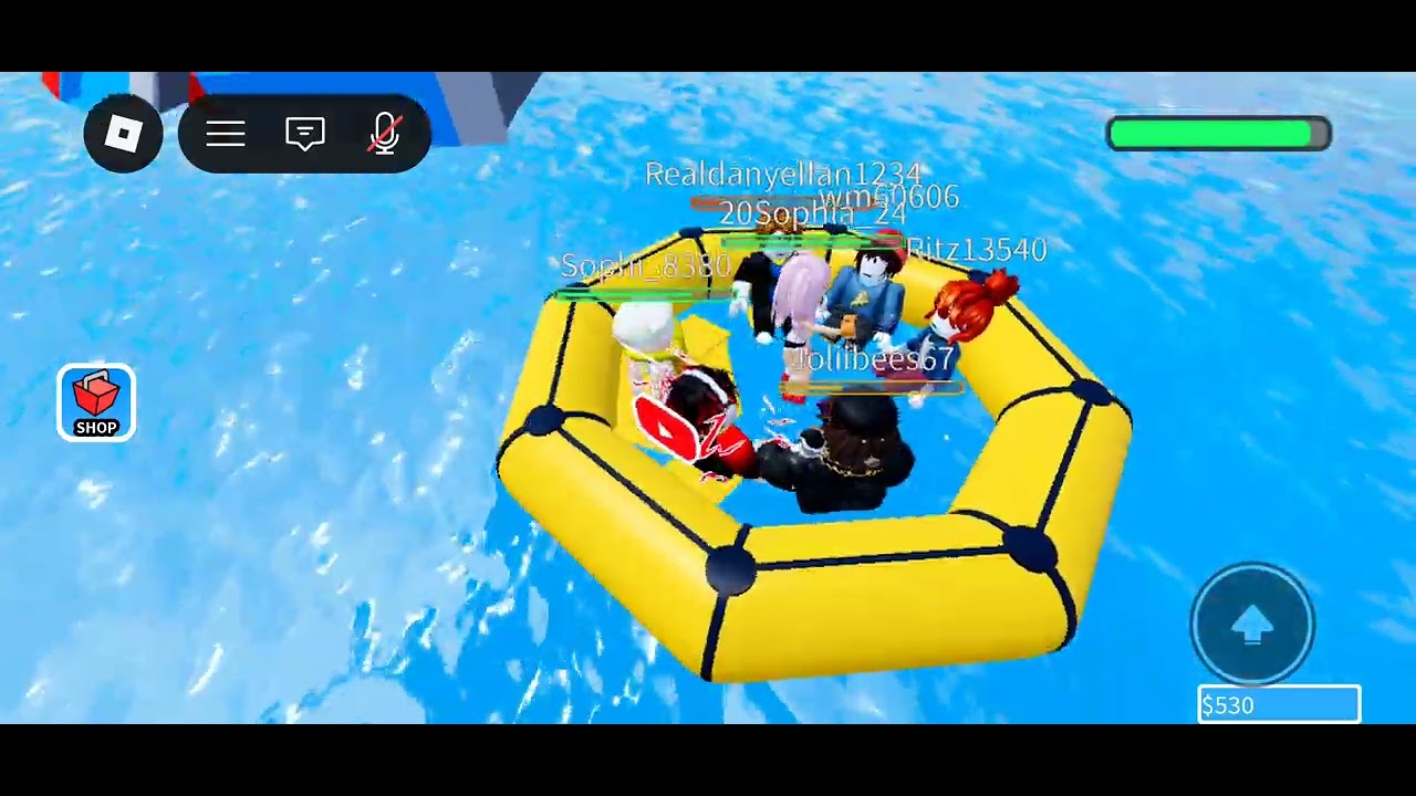 Today I'm playing sinking ship