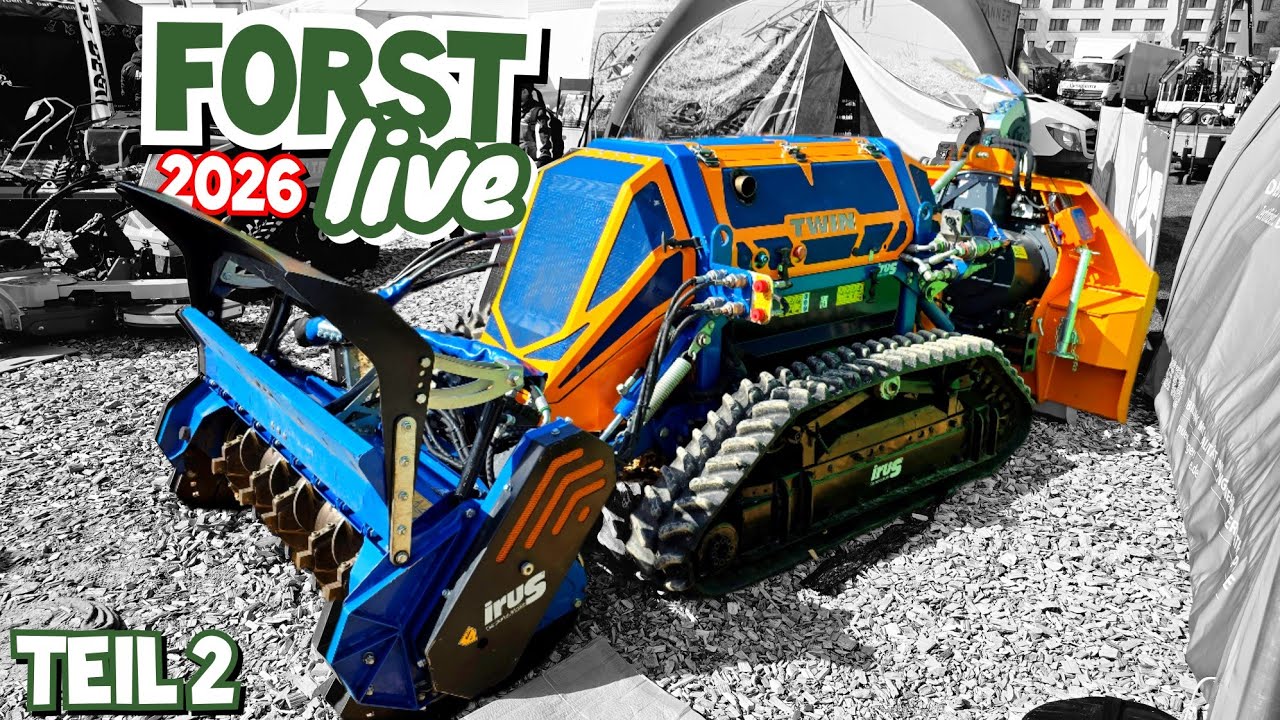 BRENNHOLZTECHNIK von KLEIN bis GRO&szlig;! | Forst live 2026 | Teil 2 | Mr. Moto 