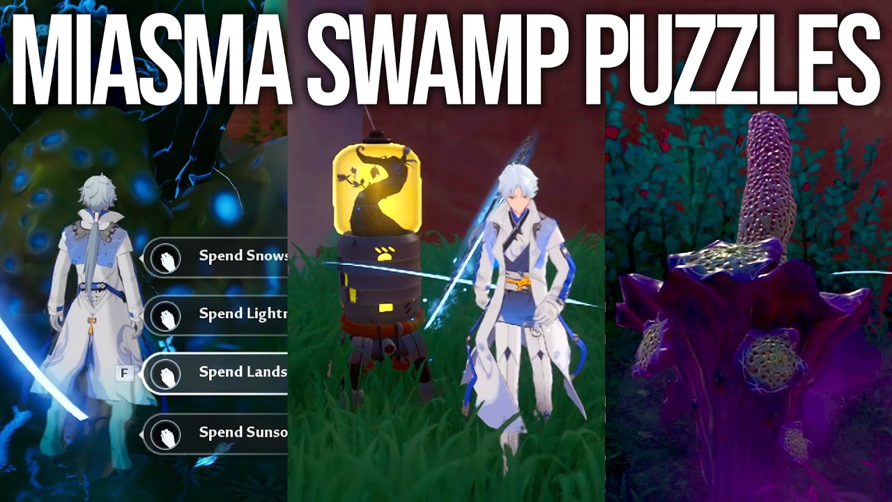 TOF 2.3 - 7 Miasma Swamp Exploration New Puzzles (Puzzle Guide) - Tower of Fantasy 2.3
