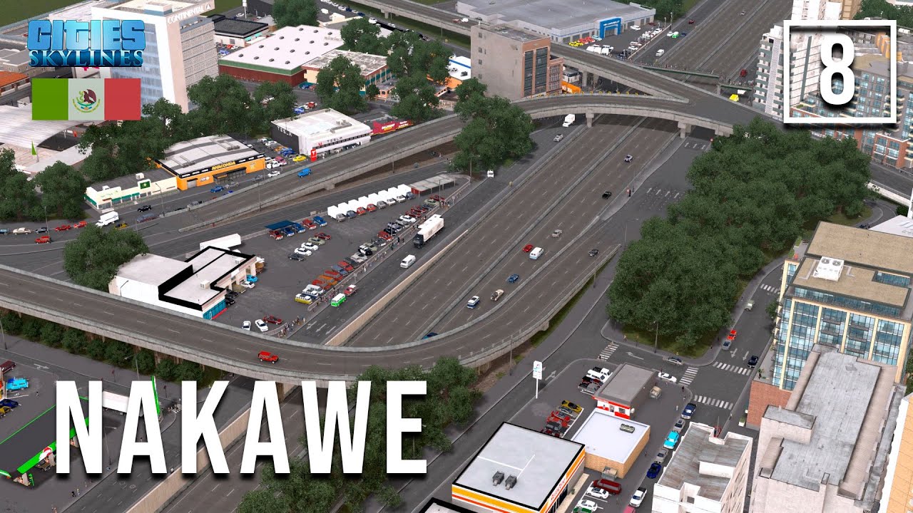 Building Mexican Intersections #2 | Cities Skylines: Nakawe EP08 Mexico