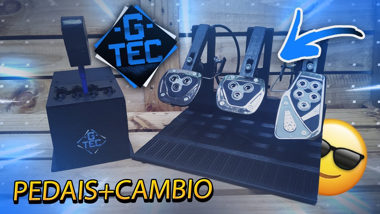 C&Acirc;MBIO H-SHIFTER + PEDAIS ANAL&Oacute;GICOS | VOLANTES G-TEC