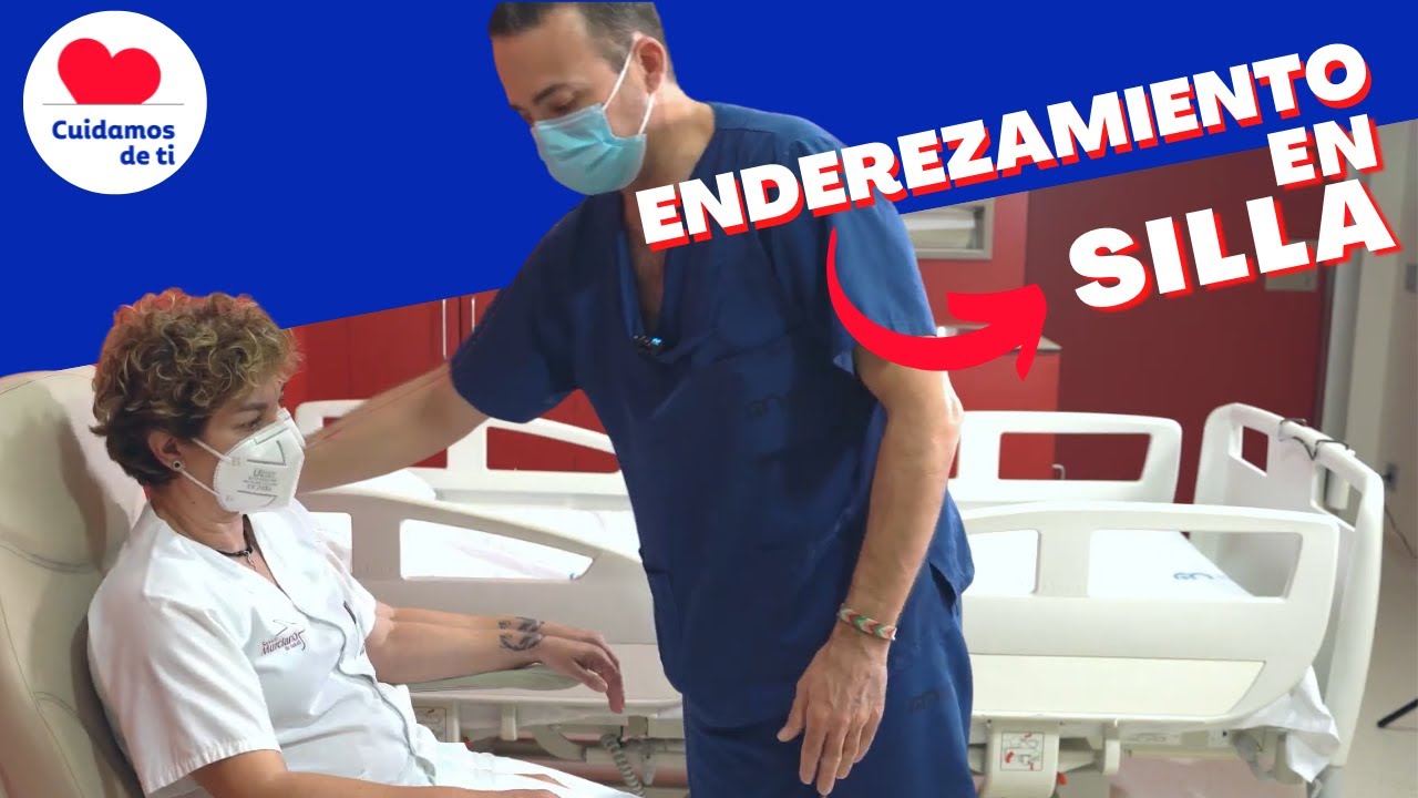 🙌 Técnicas de movilización de pacientes: Enderezamiento en silla