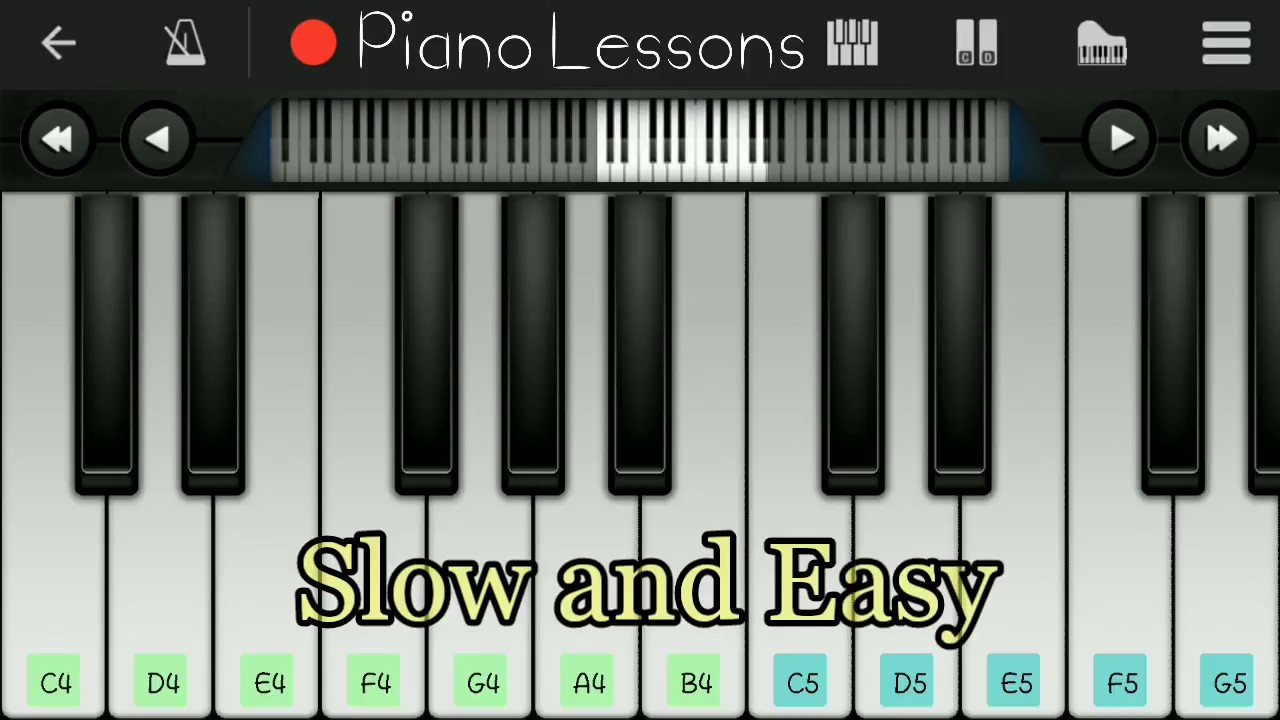 Humnava Mere - Jubin Nautiyal | Easy mobile Piano tutorial
