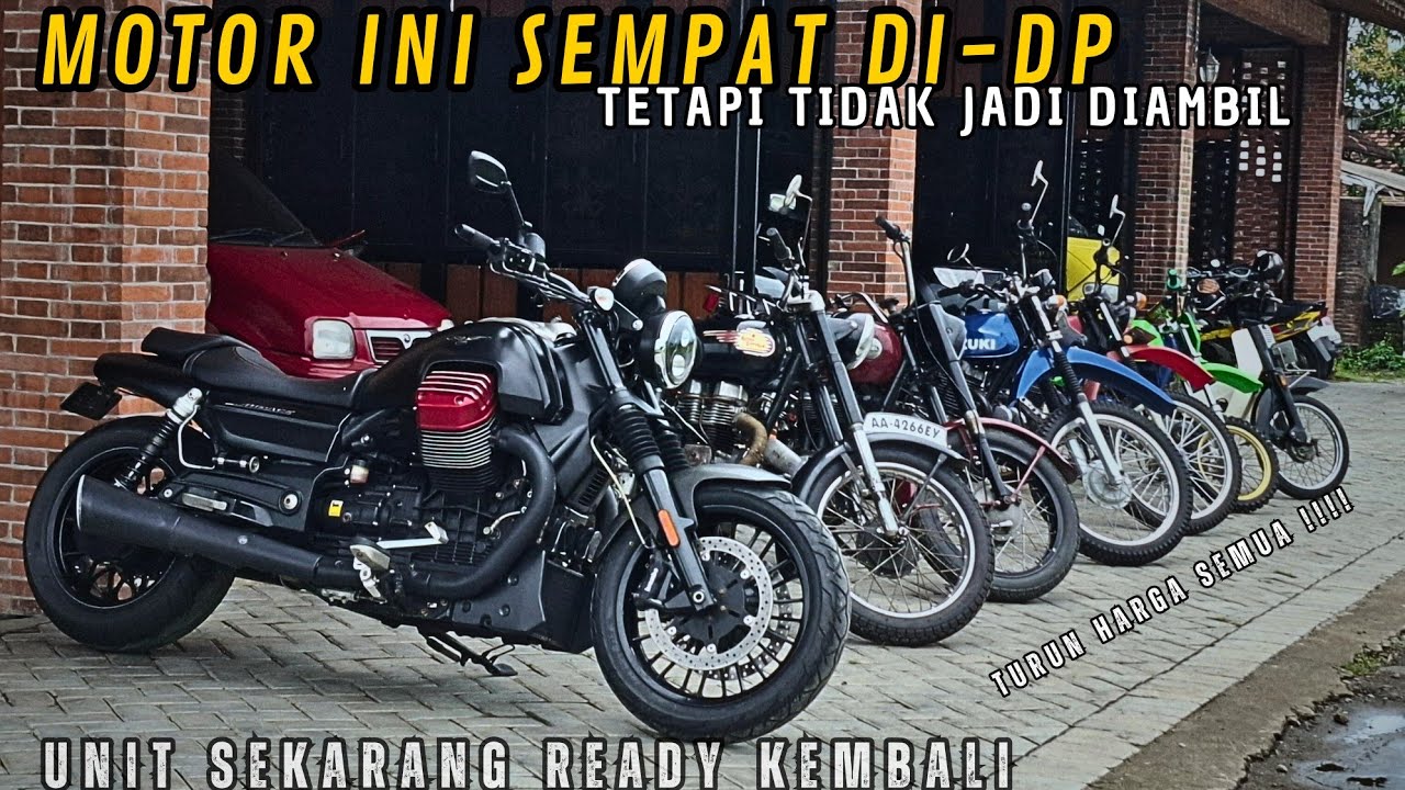 MOTOR SUDAH DP TAPI BATAL DIAMBIL! 🔥 SEMUA TURUN HARGA BESAR-BESARAN