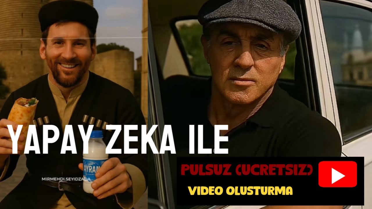 Pulsuz Yapay Zeka ile video elemek👍🏻