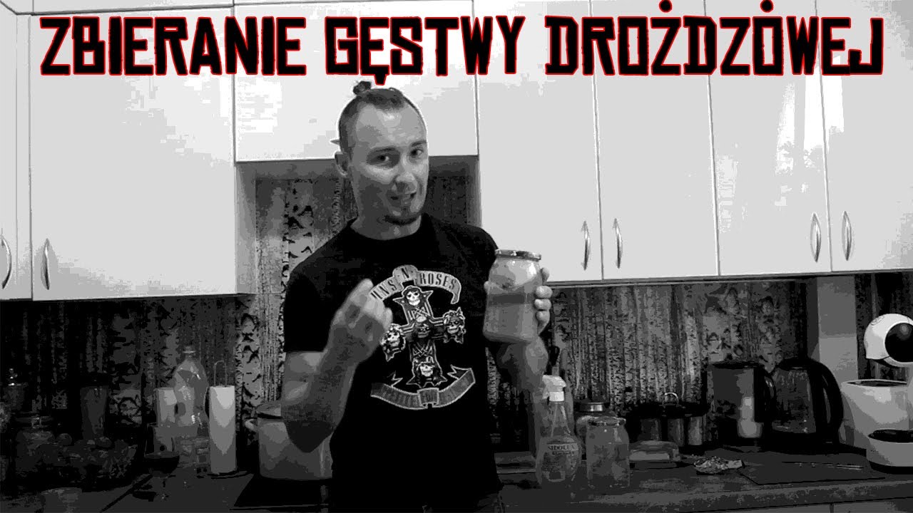 Piwo domowe - najprostszy sposób na zbieranie i zadawanie gęstwy drożdżowej.
