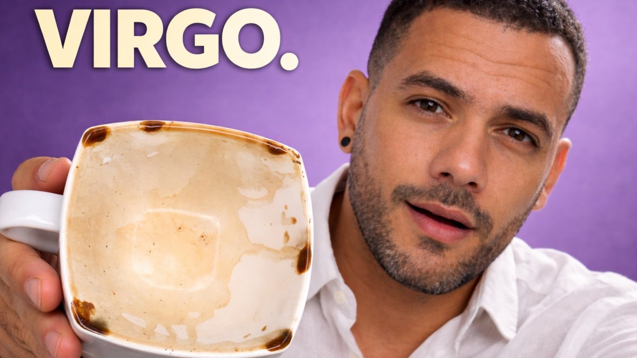 Virgo 😲♍ QUE PASARA ??? LA MANCHA LO REVELA HOY!  lectura del cafe para virgo
