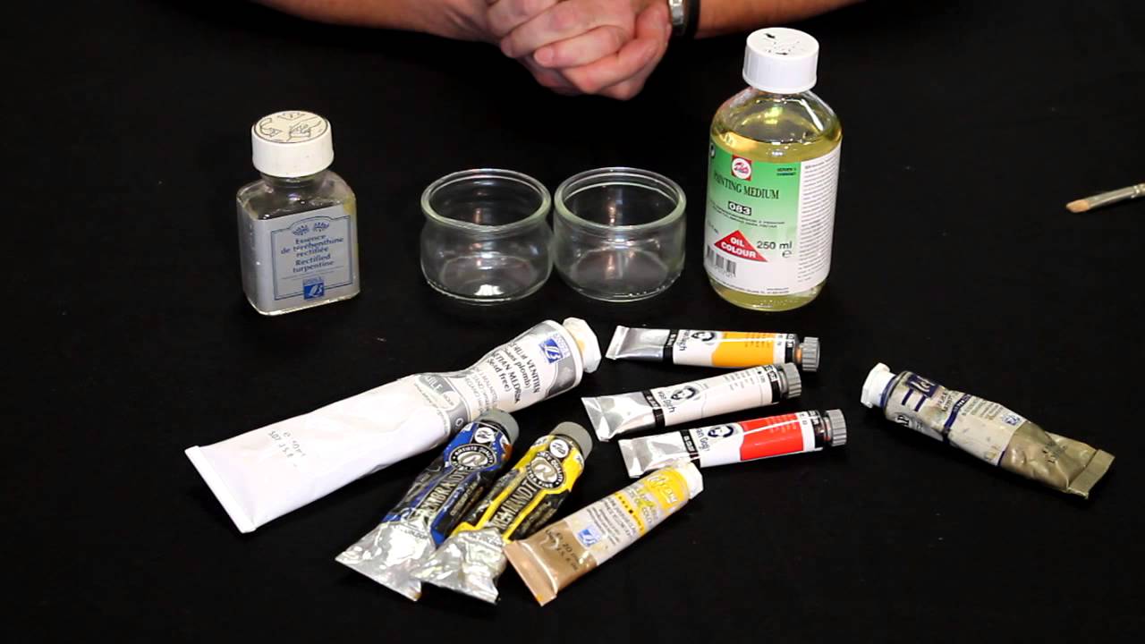 Peinture à l'huile : savoir bien utiliser les médiums, vernis et auxiliaires