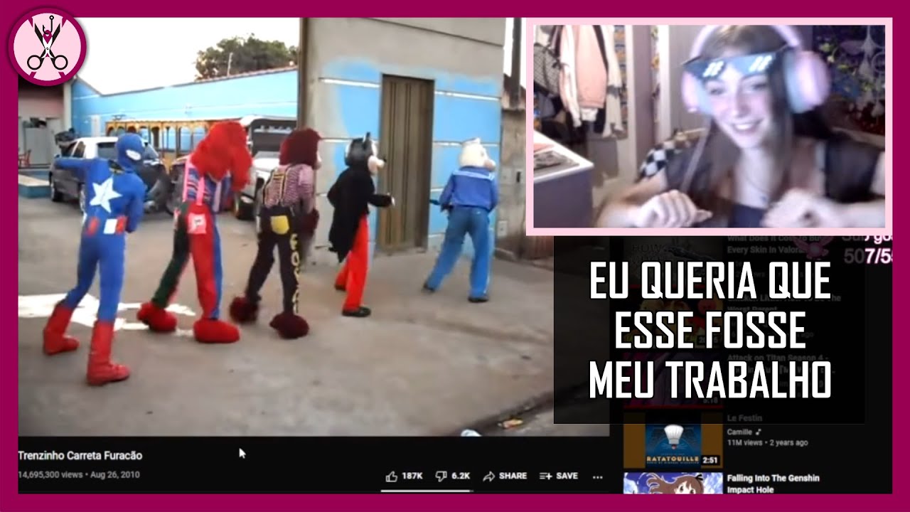 JESS REAGINDO À CARRETA FURACÃO