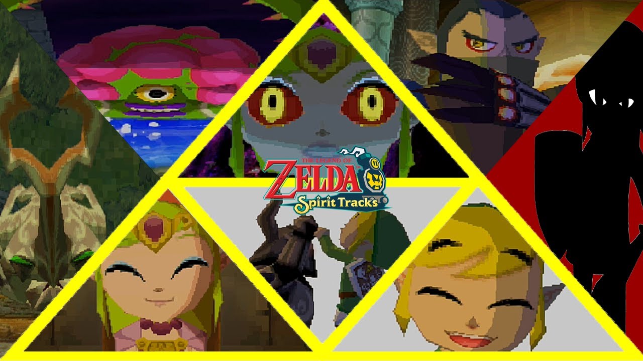 The Legend of Zelda Spirit Tracks: All Boss Battles (No Damage Taken)