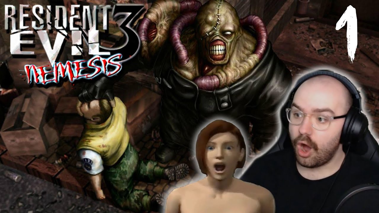 NEMESIS DOES NOT MESS AROUND! Resident Evil 3: Nemesis | Blind Playthrough [Part 1]