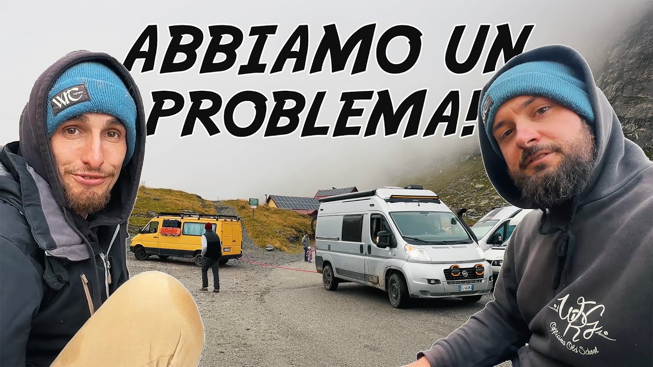 😰​ DUCATONE SPACCATO nel passo più alto della ROMANIA! [Romania 2025 Pt.5]