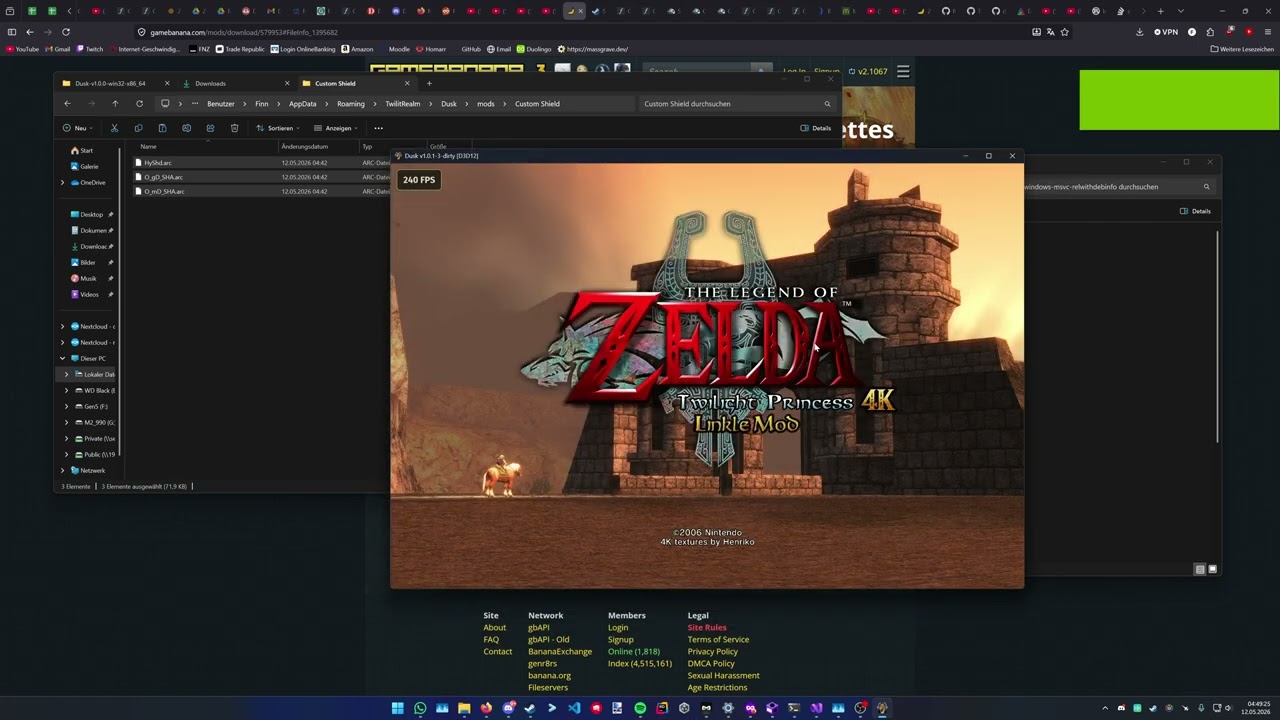 Twilight Princess Dusk Port - Mod Loader