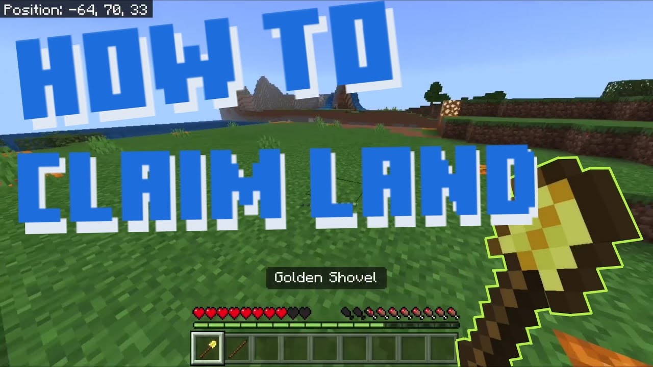 Public Bedrock And Java Minecraft SMP Claiming Land Tutorial