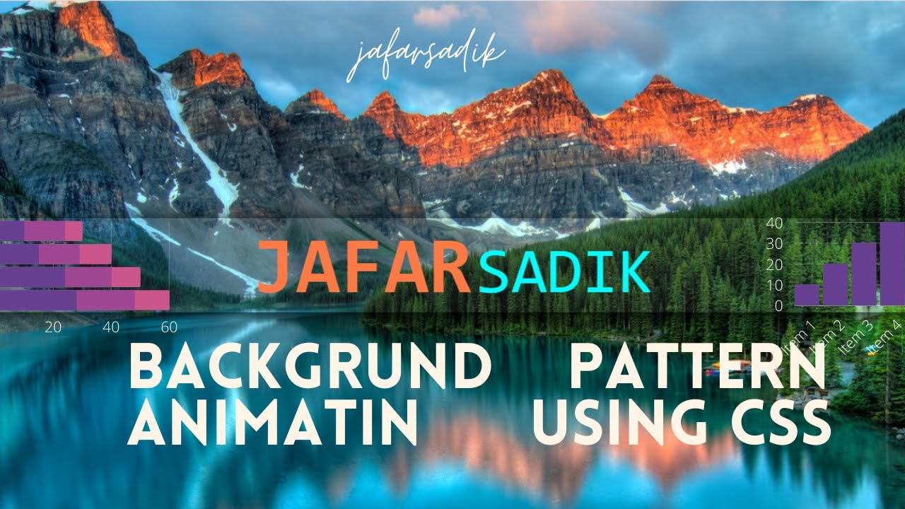 Background pattern animation using css || css animation tutorial