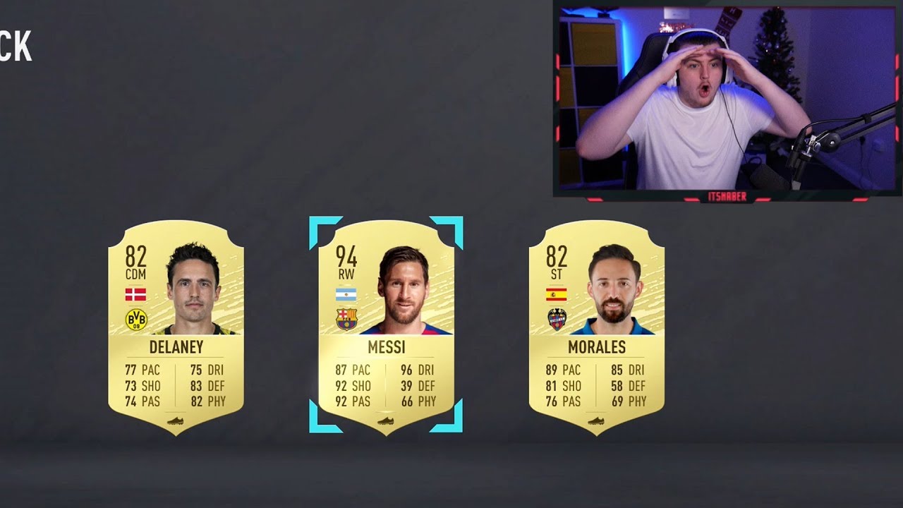 I PACKED MESSI IN AN 80+ PLAYER PICK!! INSANE PACK OPENING! #FIFA20 ULTIMATE TEAM