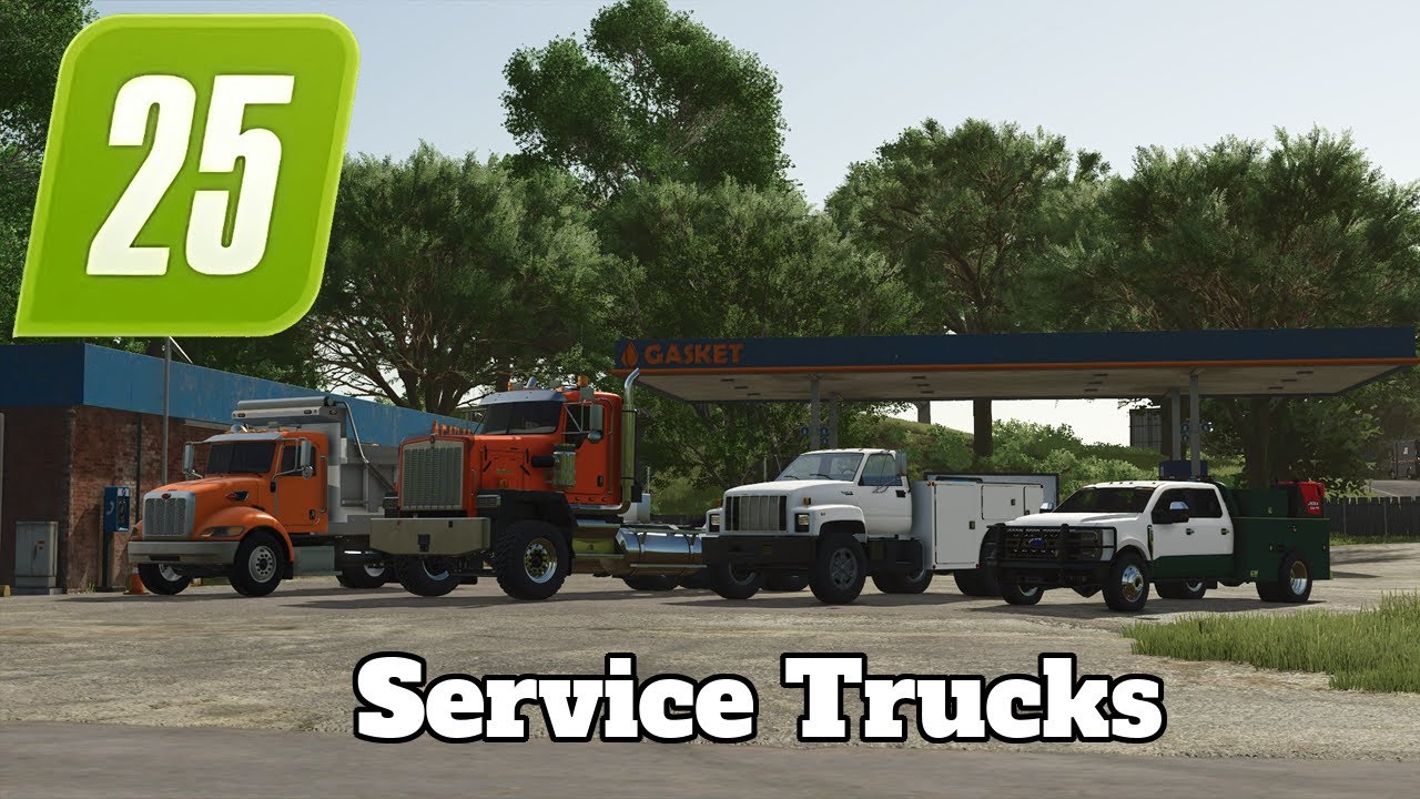 FS25 Mod Spotlight - Service Trucks!