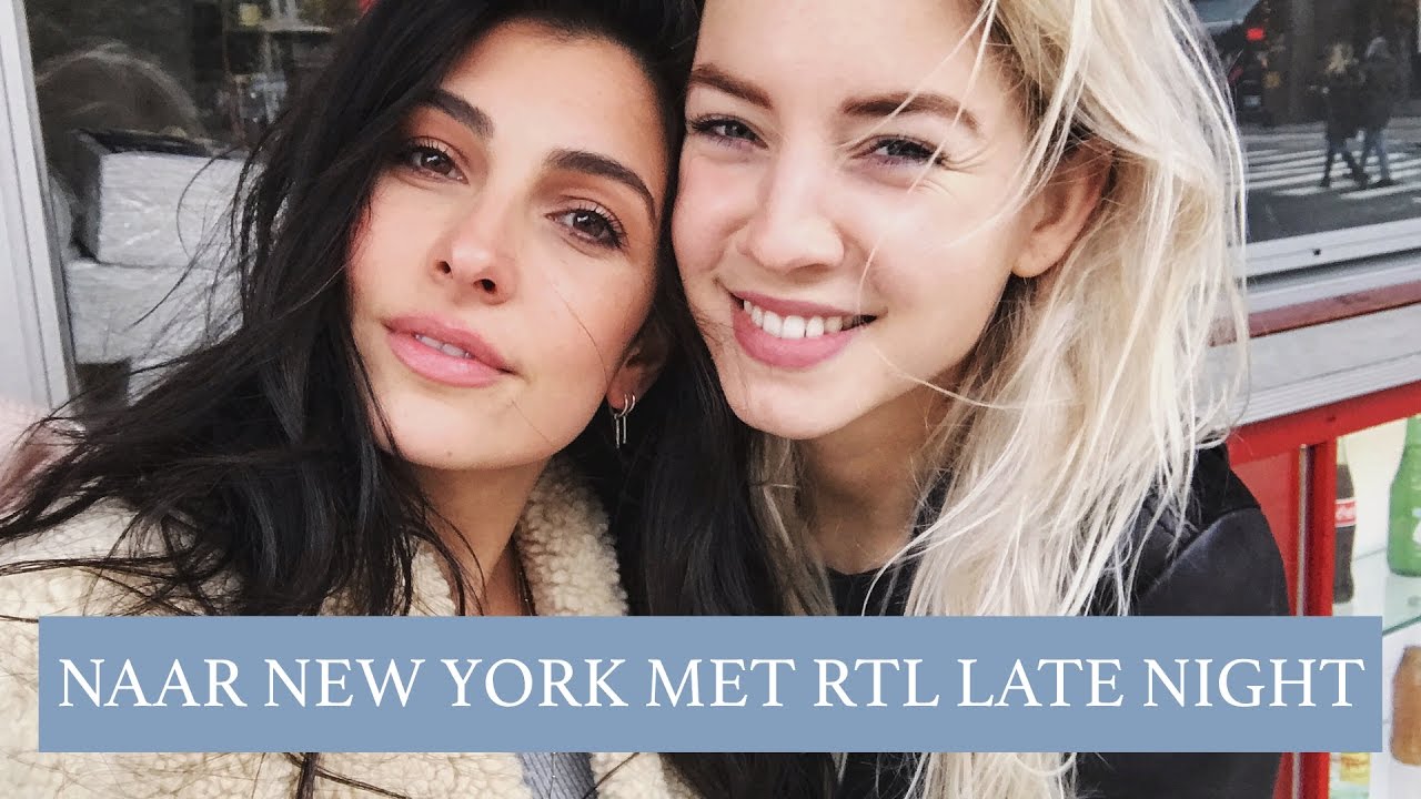 VLOG: NAAR NEW YORK MET RTL LATE NIGHT - Anna Nooshin