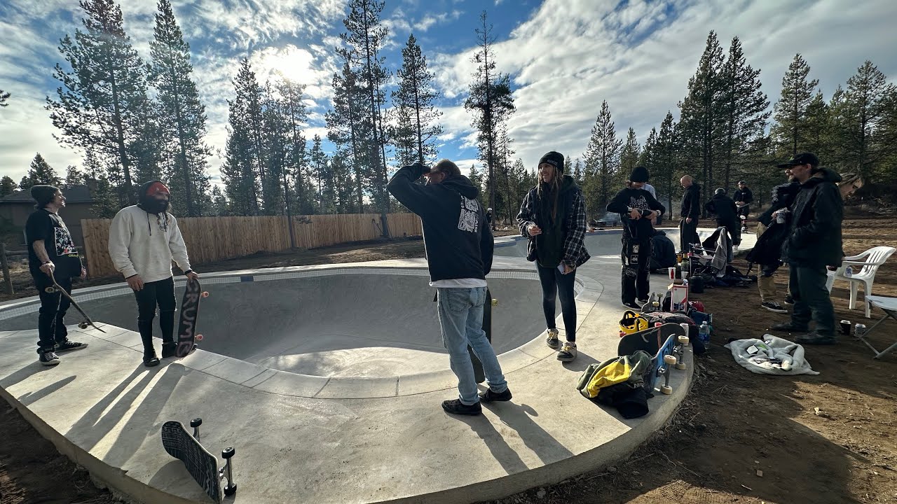 Faulkner and friends at Farm Fiend / Nui ramp