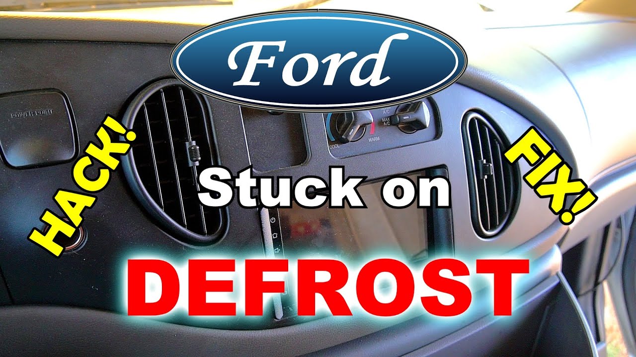 Управление вентиляцией Ford застряло в режиме размораживания? Вот как это исправить. Простой спос...