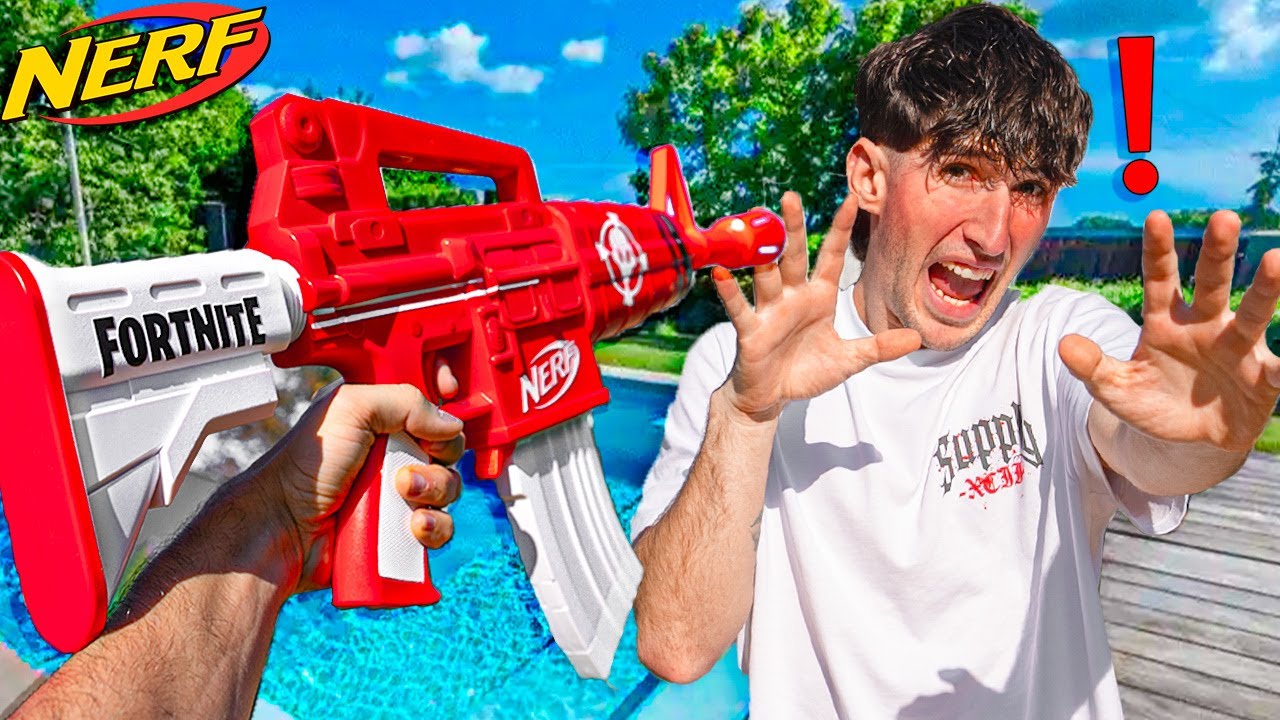NERF WAR !! 24 HORAS MOLESTANDO A MI HERMANO !! Makiman