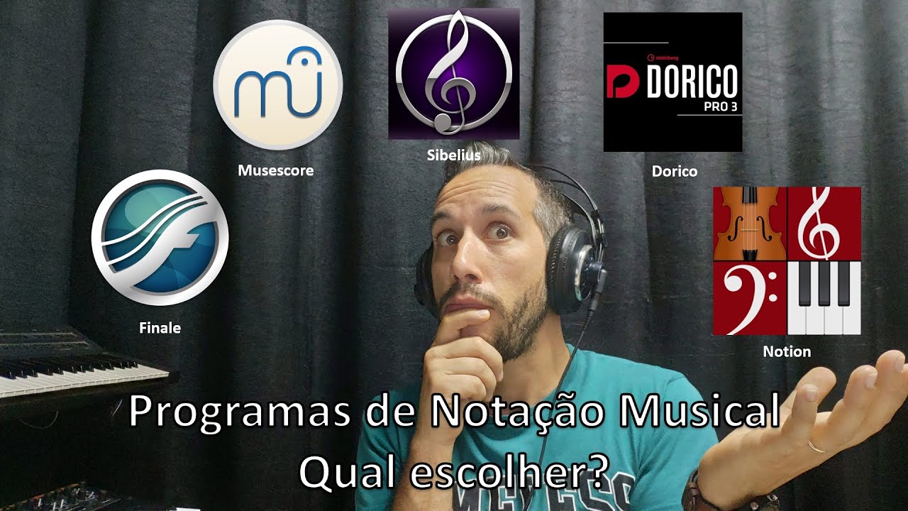 Notação Musical - Que software escolher? - Parte 1/3