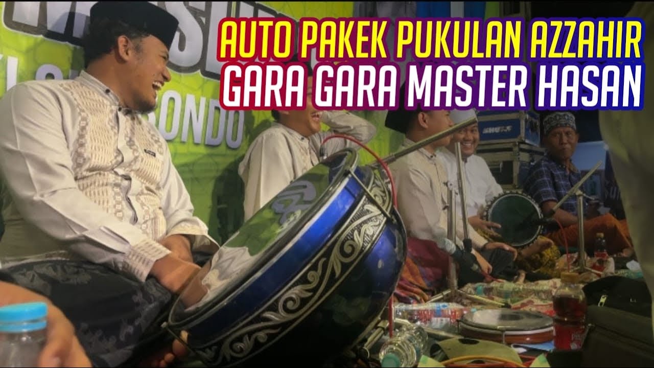 AUTO PAKEK PUKULAN AZZAHIR GARA GARA MASTER HASSAN || HM MEDIA