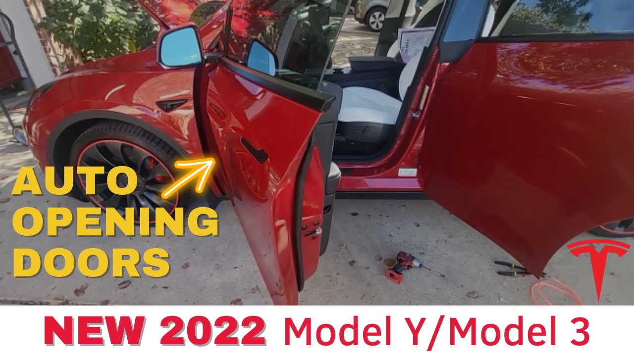 PART 3: Auto Opening Doors on Tesla Model Y / Model 3