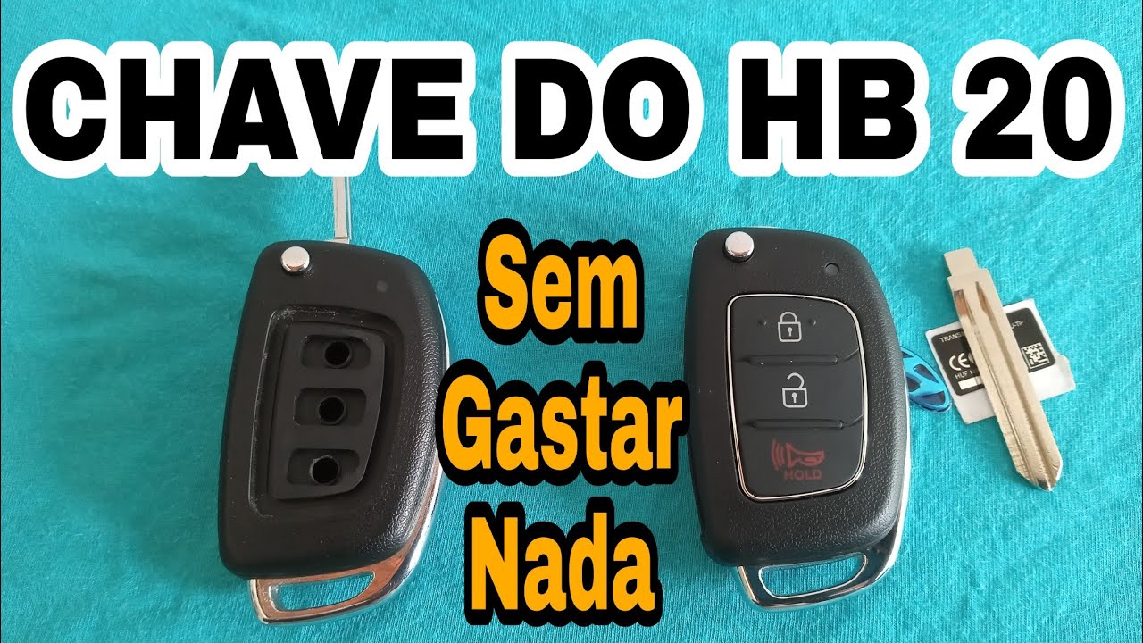Como Trocar a Carcaça Canivete da Chave do HB20
