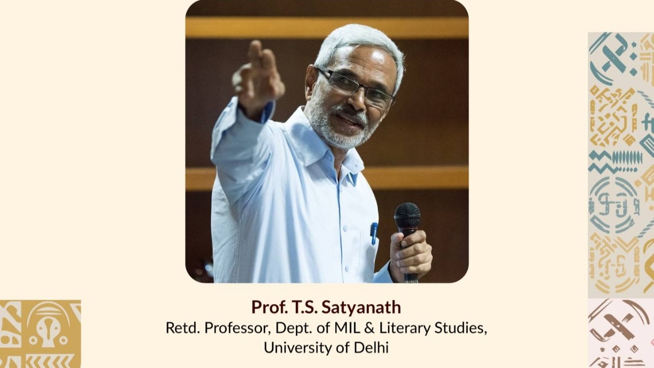 Cuisine as an Indigenous Knowledge System II Prof. T.S. Satyanath Keynote Address – I CFSR & CFCS