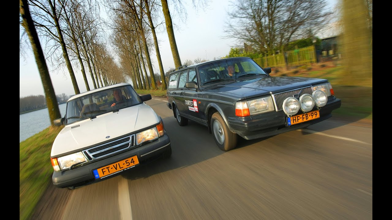 Occasion dubbeltest - Saab 900 vs Volvo 240