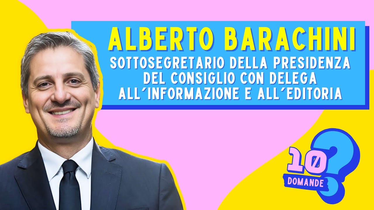 Alberto Barachini: AI distrugger&agrave; il lavoro del giornalista? Intervista in  #10domande
