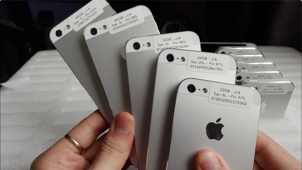 Ngày 14/08/2025 - iPhone 5 Siêu Phẩm Đời Đầu 2012 Zin Đẹp, Sạc ít, Siêu Nét, Hiếm Nhất Việt Nam !!!