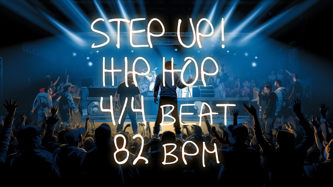 4/4 Drum Beat - 82 BPM - HIP HOP - STEP UP