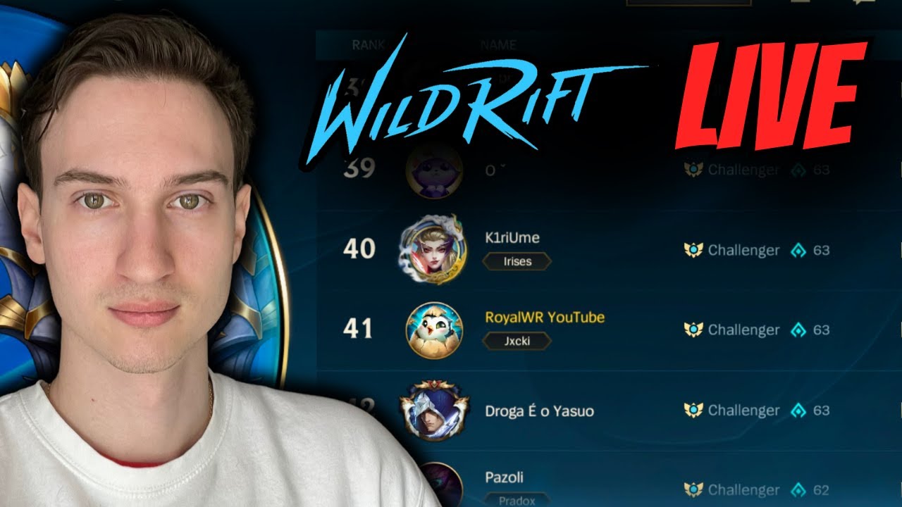 Wild Rift Challenger Rank 1 Push 85 marks