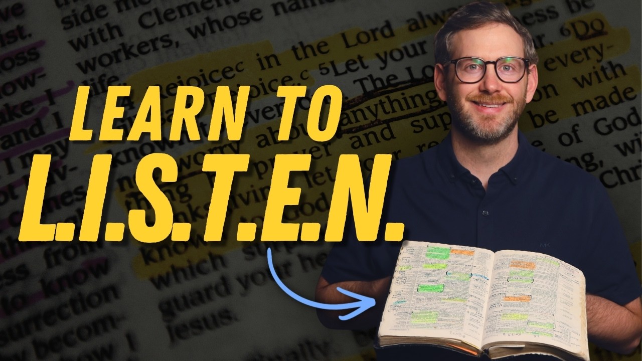 The L.I.S.T.E.N. Method That Changed How I Study Scripture