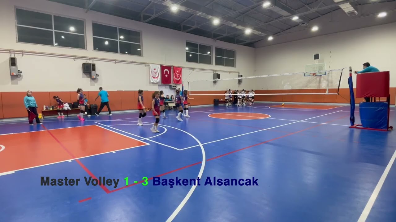 Master Volley 1 - 3 Başkent Alsancak 25-2026 Sezonu KK1L Grup Maçı
