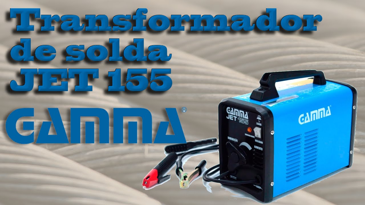 Transformador de solda JET 155 Gamma