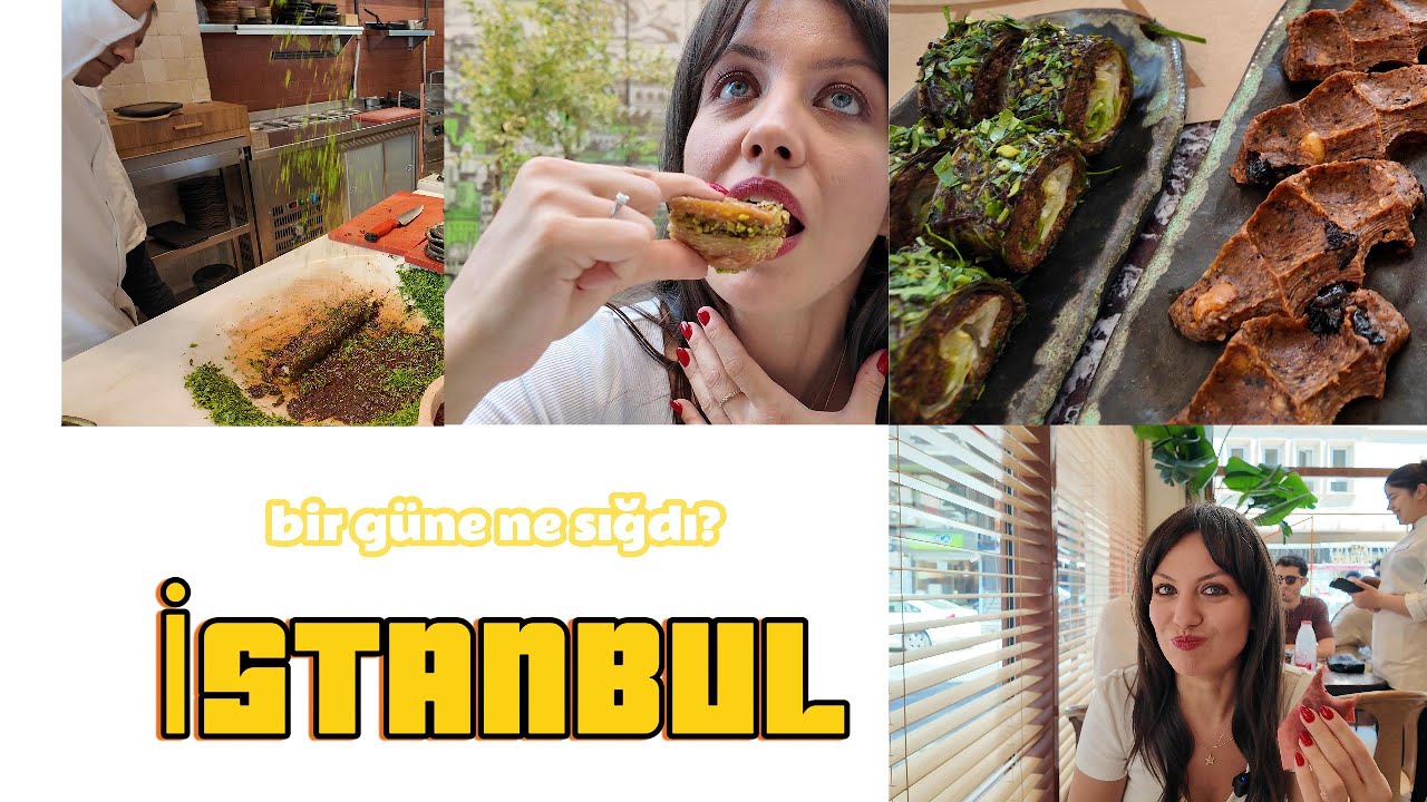 Merhaba Youtube, Lezzet turunda ilk durağımız İstanbul - Derya Özcan