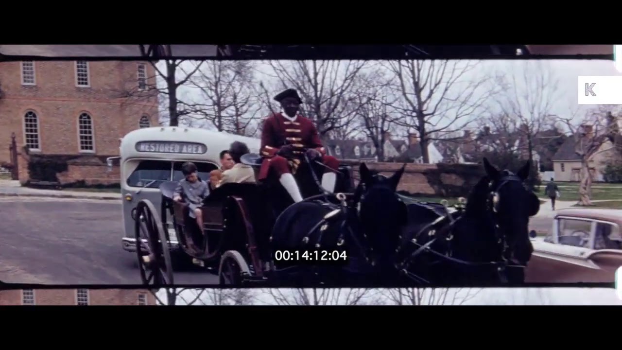 1960s USA, Colonial Williamsburg, Home Movies