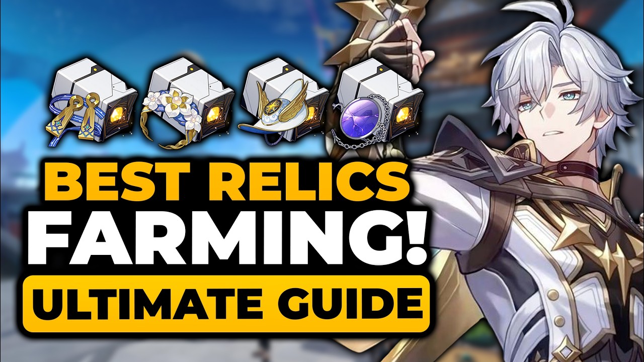 HSR BEST Way To Farm Relics (ULTIMATE GUIDE) HSR Relic EXP Farm, AND MORE | HSR Relic Farming Guide