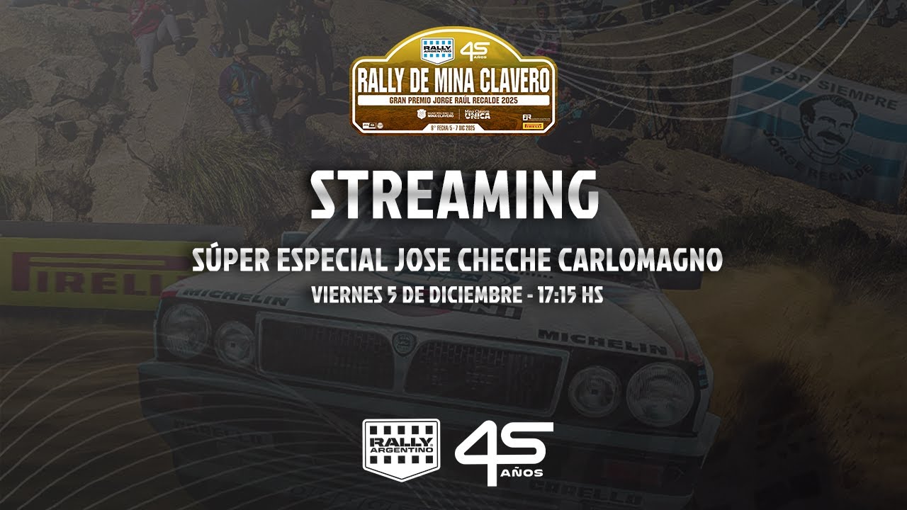 Súper Especial José Cheche Carlomagno | Rally de Mina Clavero 2025