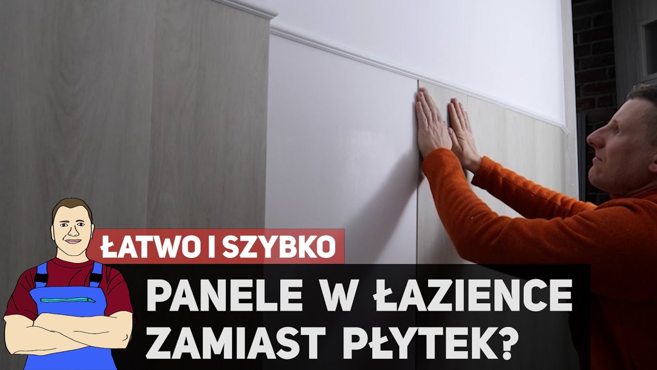 Panele w łazience na ścianie i podłodze zamiast płytek? - Remont WC #4