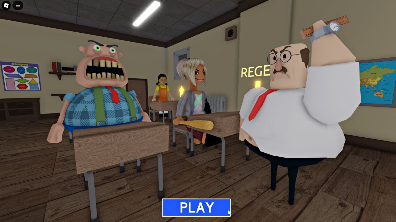 EVIL KAREN and EVIL DENTIST FELL ASLEEP IN THE EVIL TEACHER'S CLASS? SCARY OBBY #roblox