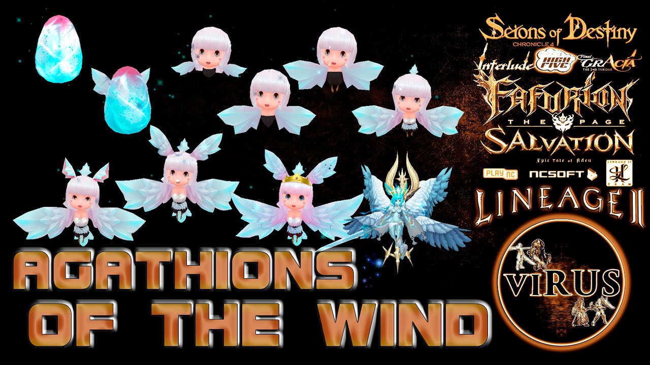 New Wind Elemental Agathions for LINEAGE II-Any Chronicles servers ◄√i®uS►