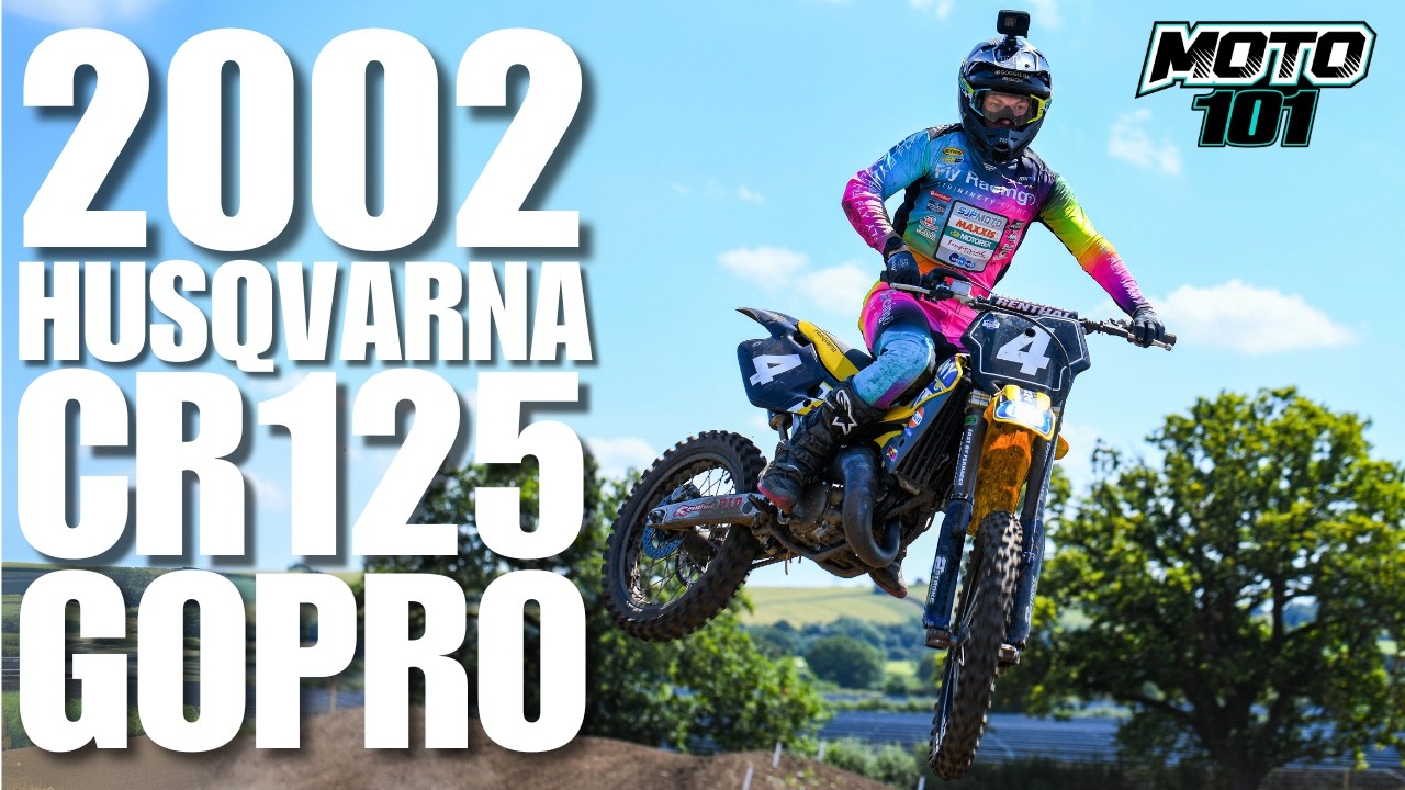 GOPRO: 2002 Husqvarna CR125 Flat Out Around Moto101