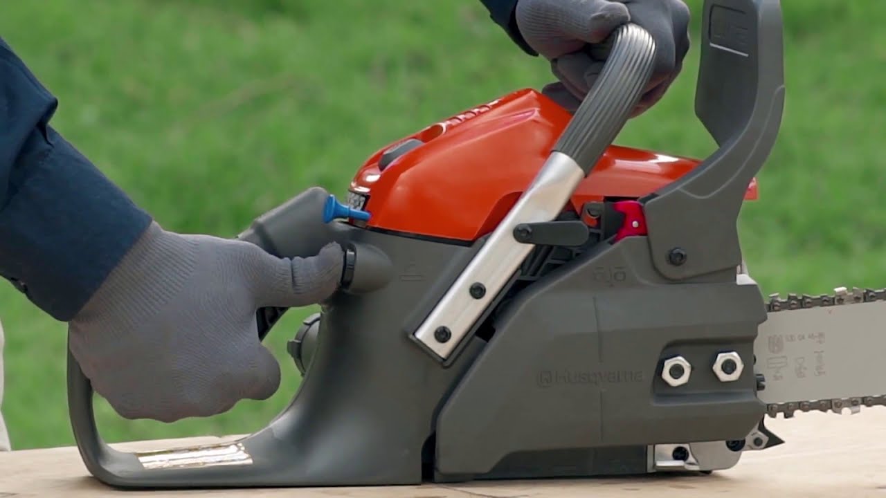 Motosierra Husqvarna listas para su montaje