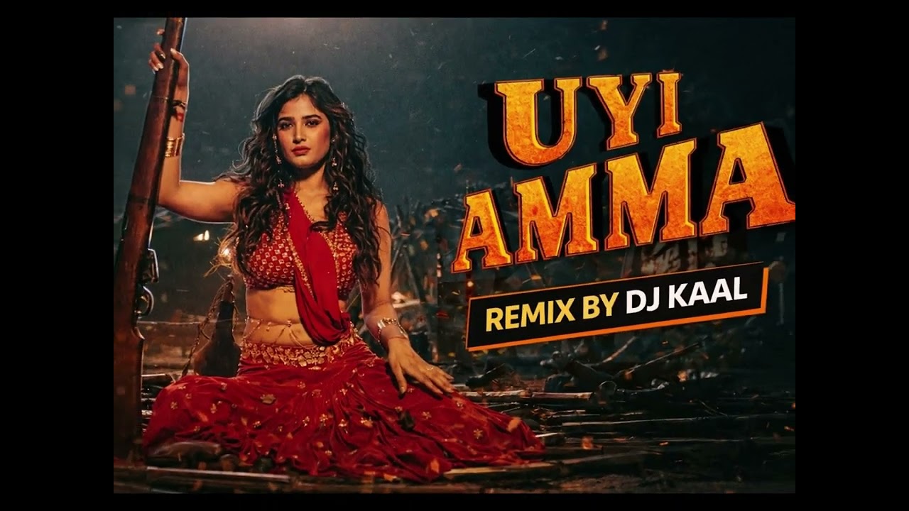 Uyi Amma | Azaad | DJ Kaal Remix | Palak Tiwari